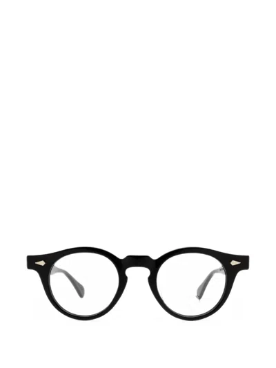Julius Tart Optical Harold Round-frame Glasses In Black