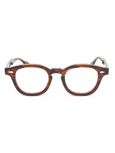Julius Tart Optical Jtpl/102m Ar Eyewear In Demi Amber