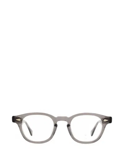 Julius Tart Optical Round-frame Glasses In 그레이