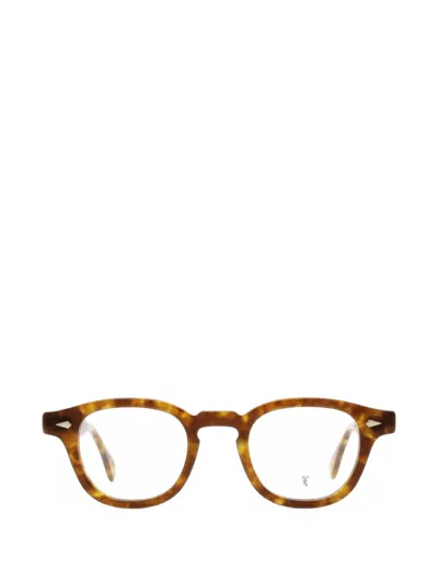 Julius Tart Optical Round-frame Glasses In Braun