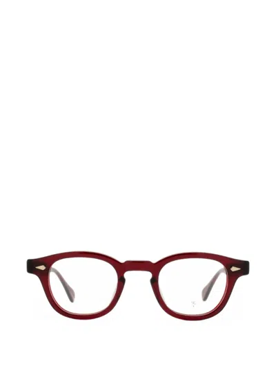 Julius Tart Optical Round-frame Glasses In Rot