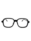 Julius Tart Optical Square-frame Clear-lens Glasses In Black