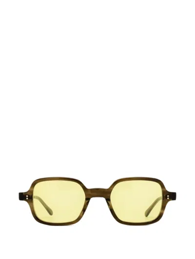 Julius Tart Optical Square-frame Sunglasses In Green