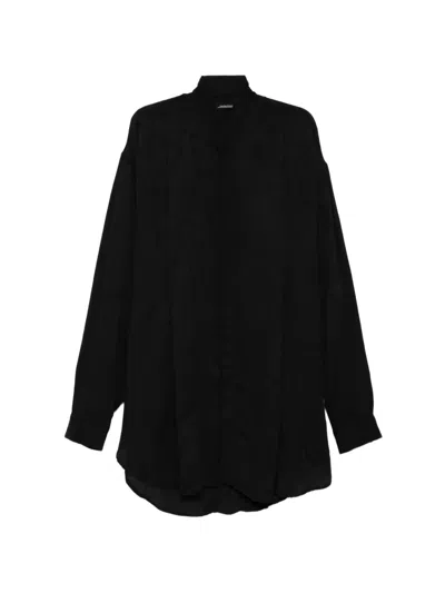 Julius Tuck Shirt In Black