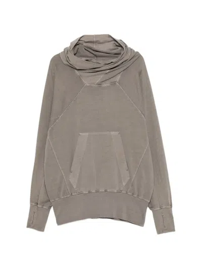 Julius W Neck Hoodie In Multi