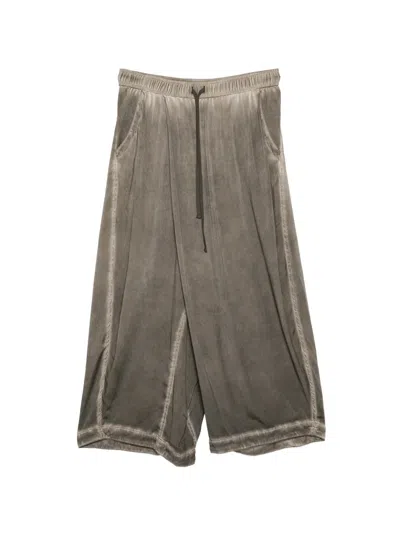 Julius Wide-leg Trousers In Green