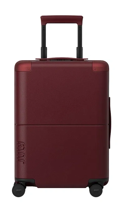 July Carry On Classic With Casesafe Tracking In Burgundy