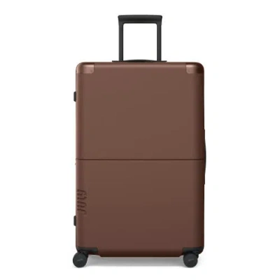 July Checked Plus Expandable In Brown