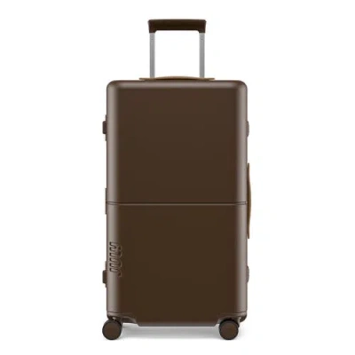 July Checked Trunk In Brown