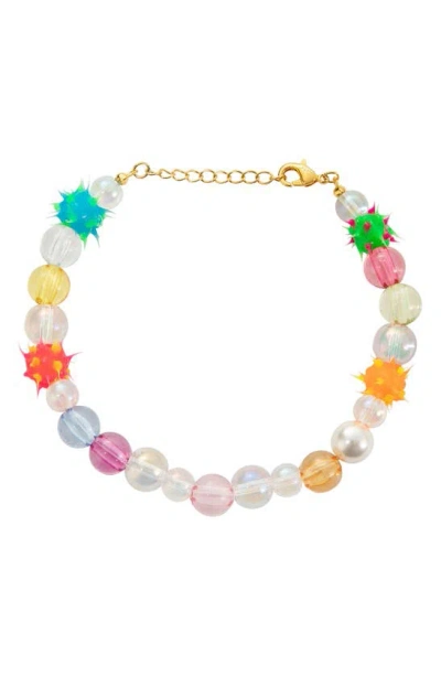 July Child Bath Bomb Beaded Bracelet In Multi