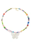 JULY CHILD THE DUA BEADED PENDANT NECKLACE