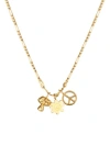 JULY CHILD WOODSTOCK CHARM NECKLACE