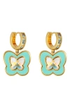 JULY CHILD ZIGGY BUTTERFLY DROP EARRINGS