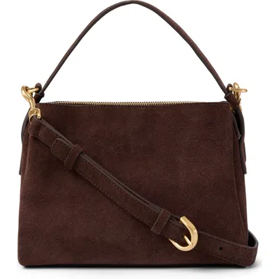 July Juliette Suede Crossbody In Brown