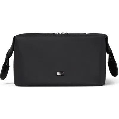 July Open Toiletry Bag In Black