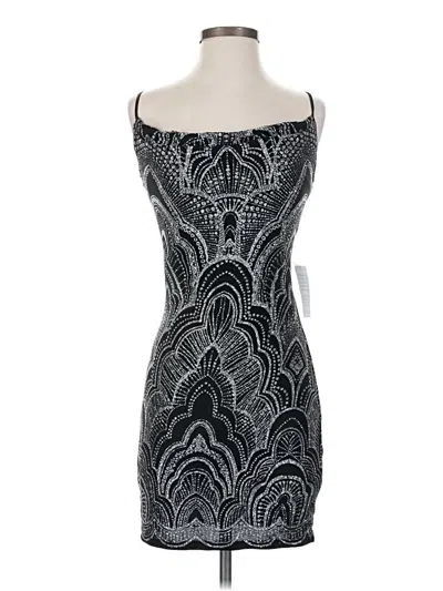 Jump Apparel Cocktail Dress In Black