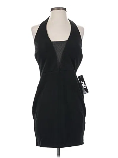 Jump Apparel Cocktail Dress In Black