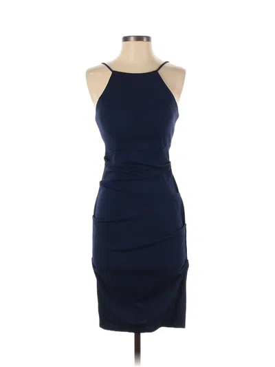 Pre-owned Jump Apparel Cocktail Dress In Blue