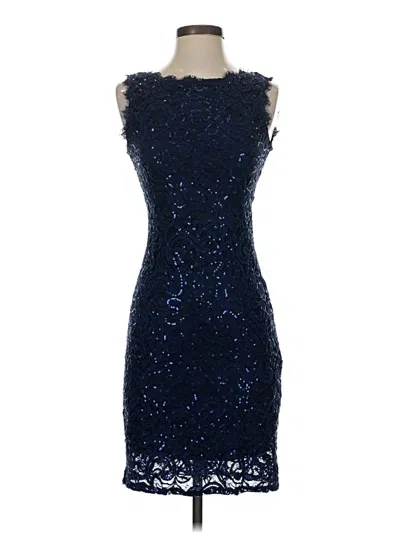 Pre-owned Jump Apparel Cocktail Dress In Blue