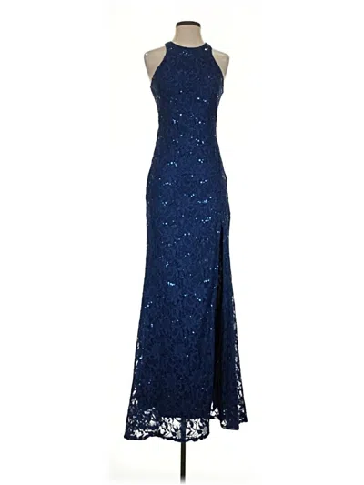 Pre-owned Jump Apparel Cocktail Dress In Blue