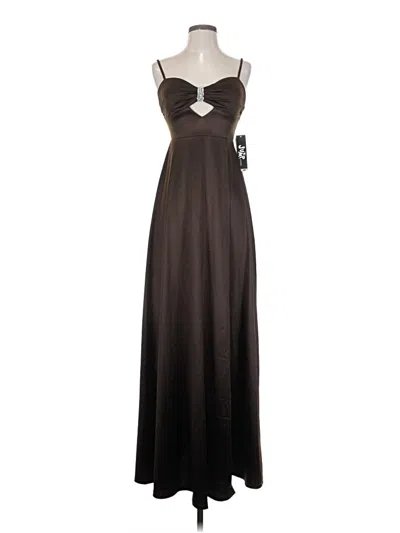 Pre-owned Jump Apparel Cocktail Dress In Brown