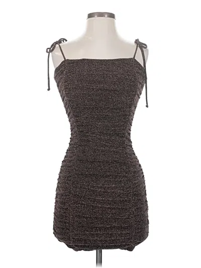 Pre-owned Jump Apparel Cocktail Dress In Brown