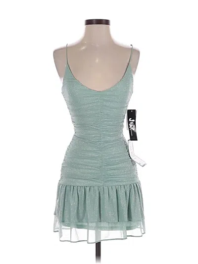 Jump Apparel Cocktail Dress In Green