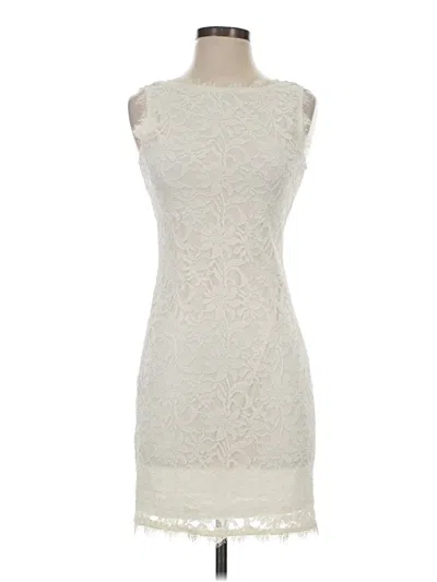 Pre-owned Jump Apparel Cocktail Dress In Ivory