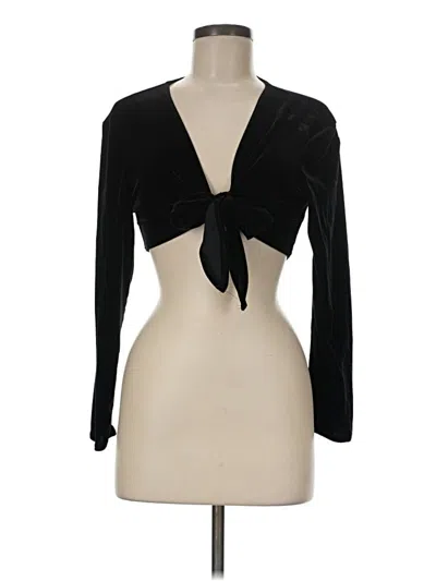 Pre-owned Jump Cardigan Sweater In Black