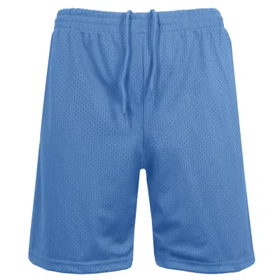 Jump Start Men's Lightweight Breathable Moisture Wicking Mesh Shorts In Silver