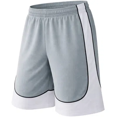 Jump Start Men's Moisture Wicking Performance Mesh Shorts In Gray