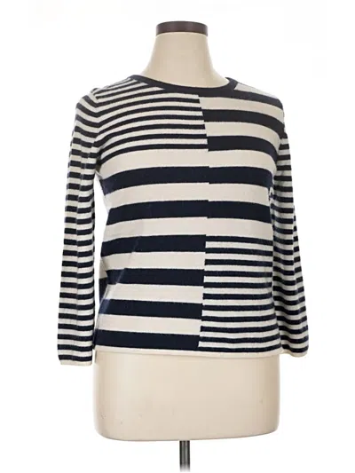 Pre-owned Jumper 1234 3/4 Sleeve T-shirt In Blue