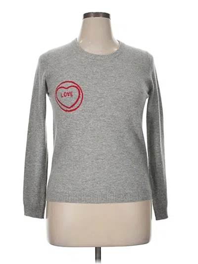 Pre-owned Jumper 1234 Cashmere Pullover Sweater In Gray