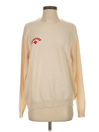 Pre-owned Jumper 1234 Cashmere Pullover Sweater In Tan