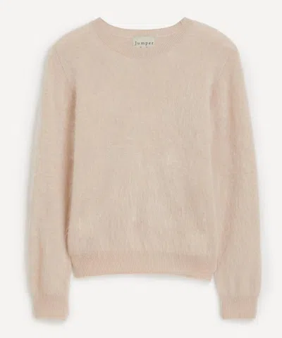Jumper 1234 Women's Brushed Crew Cashmere Jumper
