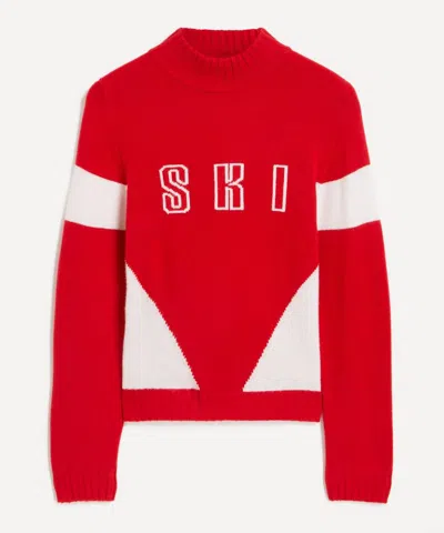 Jumper 1234 Women's Cashmere Wool Ski Turtle-neck Jumper