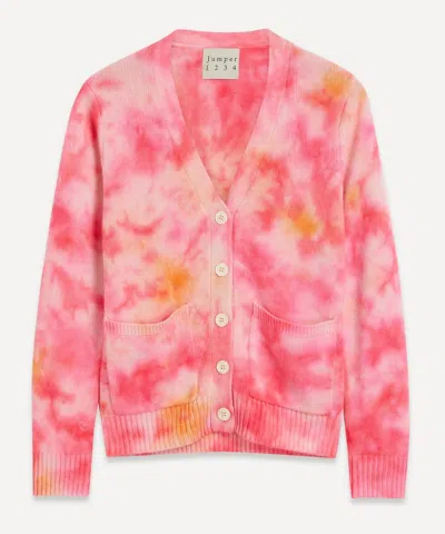 Jumper 1234 Women's Neon Tie-dye Cardigan