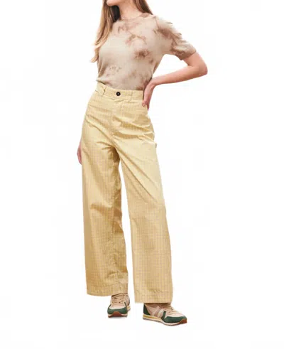 Jumper1234 Batik Cashmere Tee In Jasmine Sndstone In Multi