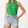 Jumper1234 Featherweight Vest In Bright Green In Multi