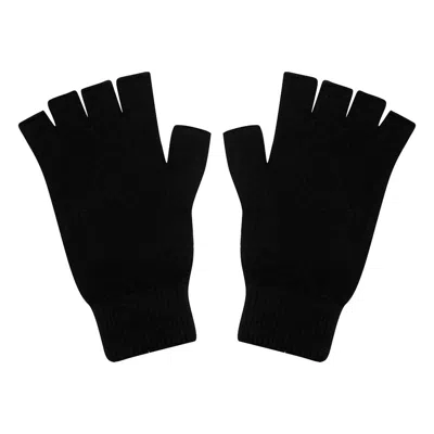 Jumper1234 Women's Fingerless Gloves In Black