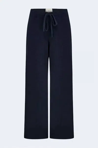 Jumper1234 Women's Merino Wide Leg Joggers In Georgia In Blue