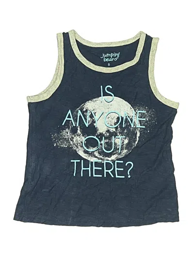 Pre-owned Jumping Beans Kids' Active Tank Top In Blue