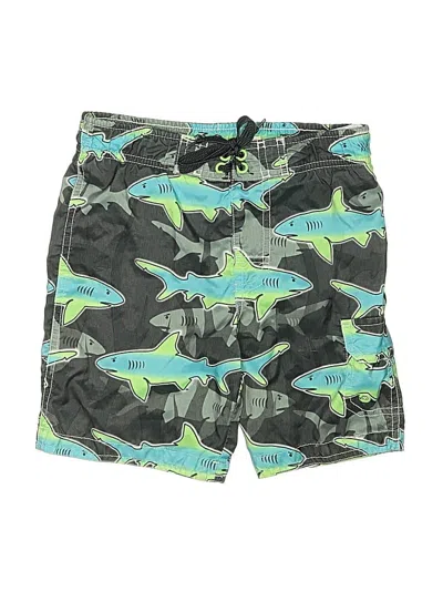 Pre-owned Jumping Beans Kids' Board Shorts In Green