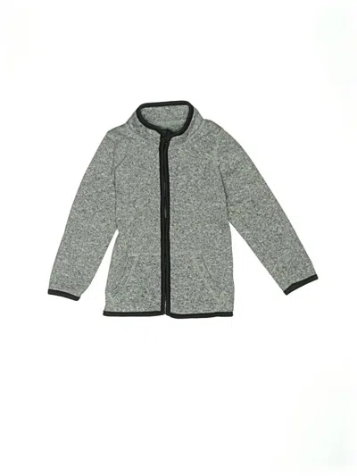 Pre-owned Jumping Beans Kids' Cardigan Sweater In Gray