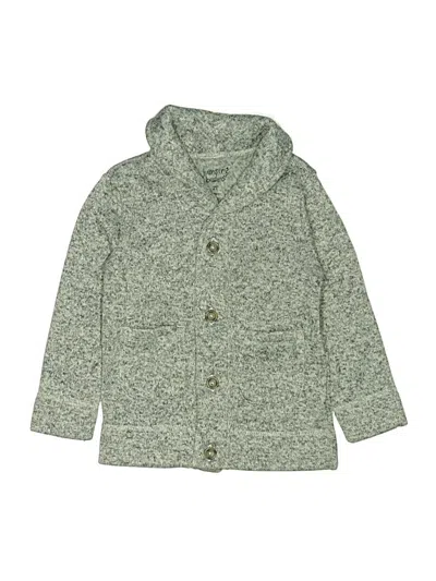 Pre-owned Jumping Beans Kids' Cardigan Sweater In Green