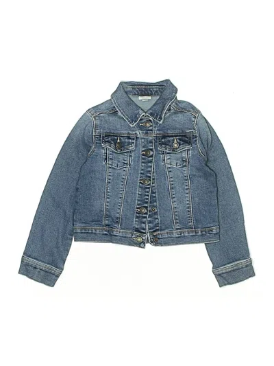 Pre-owned Jumping Beans Kids' Denim Jacket In Blue