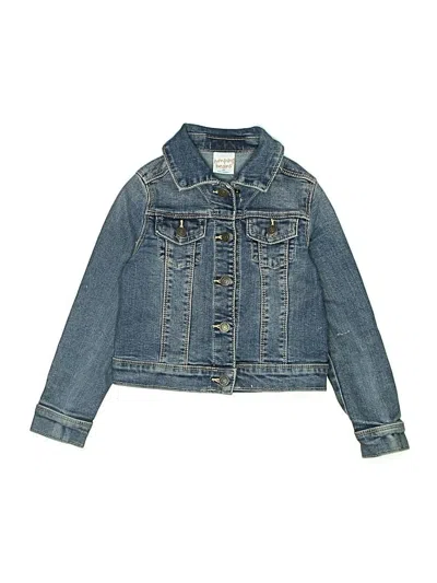 Pre-owned Jumping Beans Kids' Denim Jacket In Blue