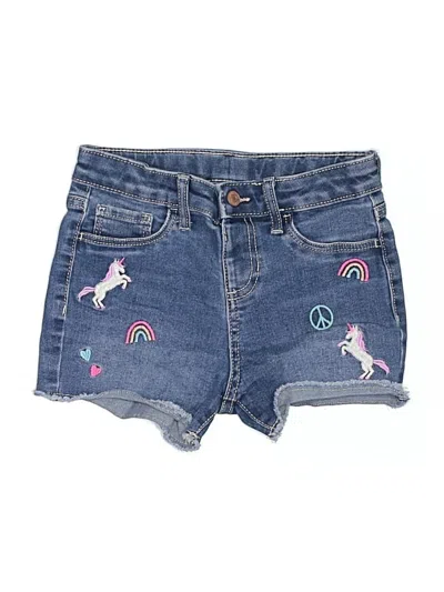 Pre-owned Jumping Beans Kids' Denim Shorts In Blue