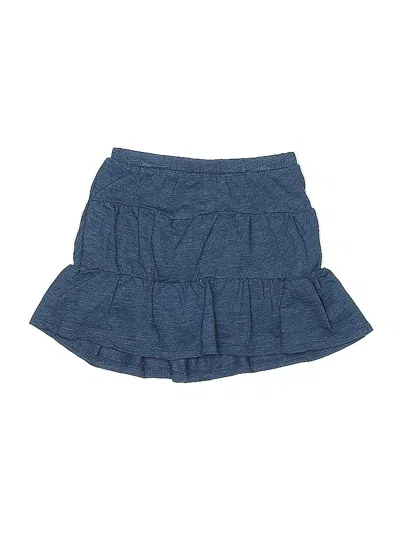 Pre-owned Jumping Beans Kids' Denim Skirt In Blue