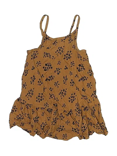 Pre-owned Jumping Beans Kids' Dress In Brown
